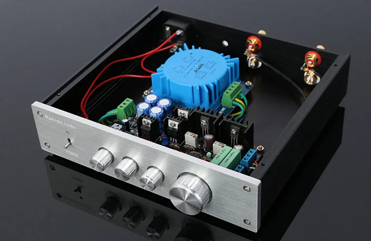 

HIFI Fever Power усилитель предусилитель класс A Блок питания в трех секциях, высокий и низкий тон, Золотая печать, версия 5532 OPA2604