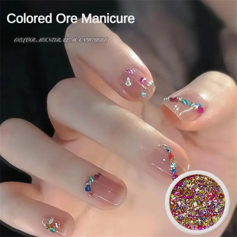 

Gel Nail Polish Decor High Quality Transparent Durable Lasting Easy To Apply Diy Nail Decoration Nail Diamond New Solid Resin