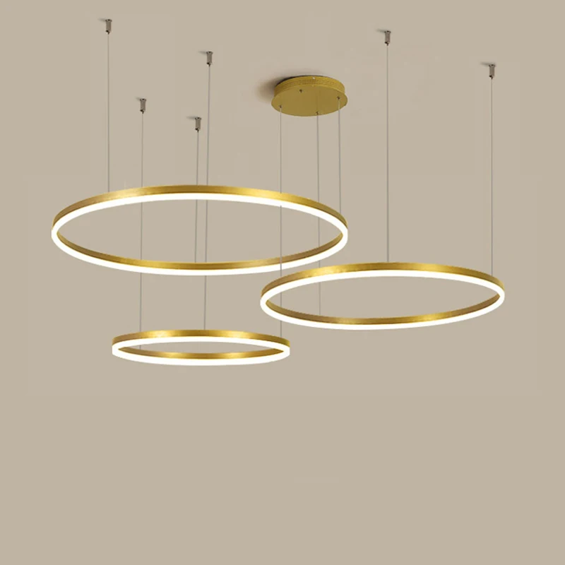 

Минималистичная LED люстра wushiyu