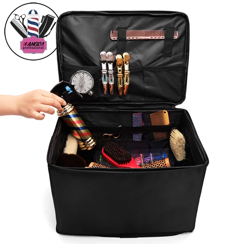 

Professional Make-Up Artist Accessories Package Large Capacity Portable Hair Comb Kit Travel Cosmetic Organiser For Women