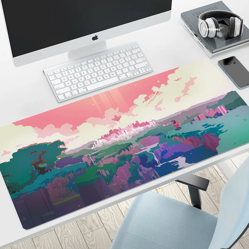 

Mousepad Hyper Light Drifter Gaming Accessiores Non-slip Rubber Mausepad Large Size Keyboard Pad Deskmat Anime Tapis De Souris