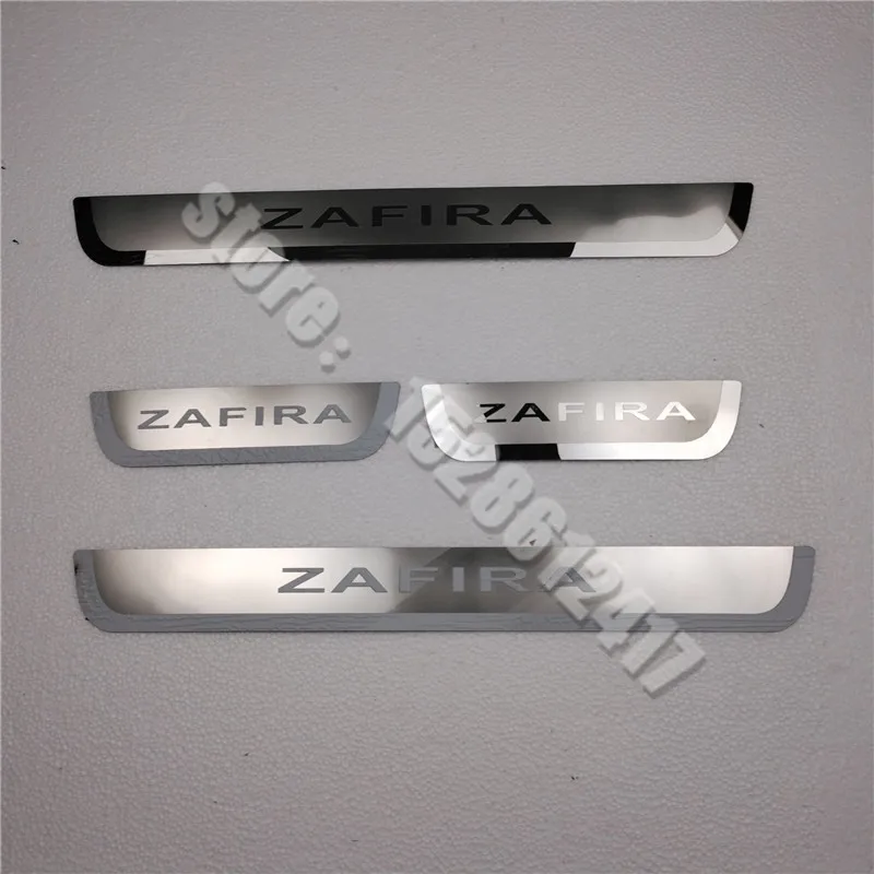 

For Opel Vauxhall ZAFIRA Tourer A B C 2011-2020 2021 2022 Accessories Door Sill Scuff Plate/Door Sill Door Sill Car styling A