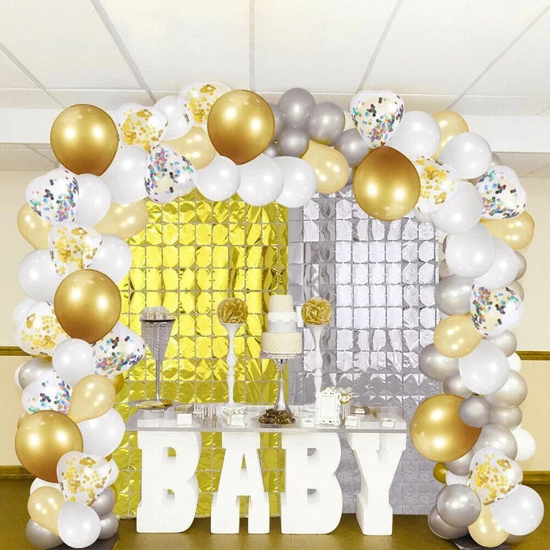 2*1 м квадратная занавеска от дождя для вечеринки дождик шелк украшение дня