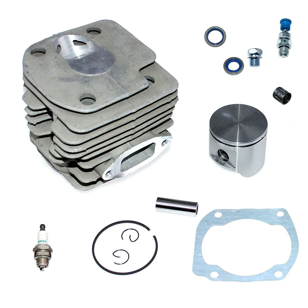 Комплект поршня цилиндра 50 мм подходит для Husqvarna 362 365 371 372 375 Jonsered 2063 2071 2163 2171 CS2163