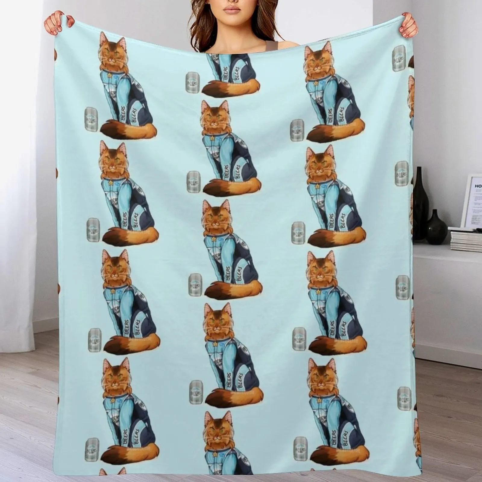 Katvin Harvick плюшевое одеяло