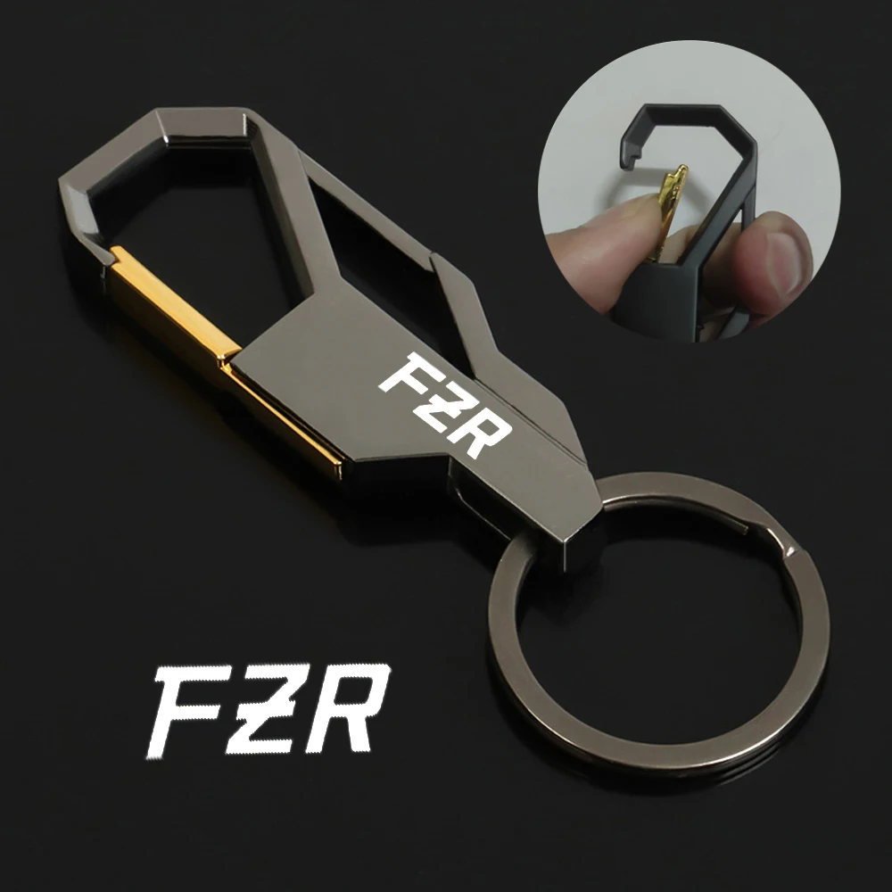 FZR 250 400 600 1000 Motorcycle Accessories Keychain Waist Hanging Key Ring KeyChains FOR YAMAHA FZR250 FZR400 FZR600 FZR1000
