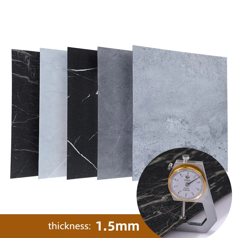 

Wear-resistant floor stickers self-adhesive floor waterproof tile stickers bathroom kitchen refurbish old floor wall stickers