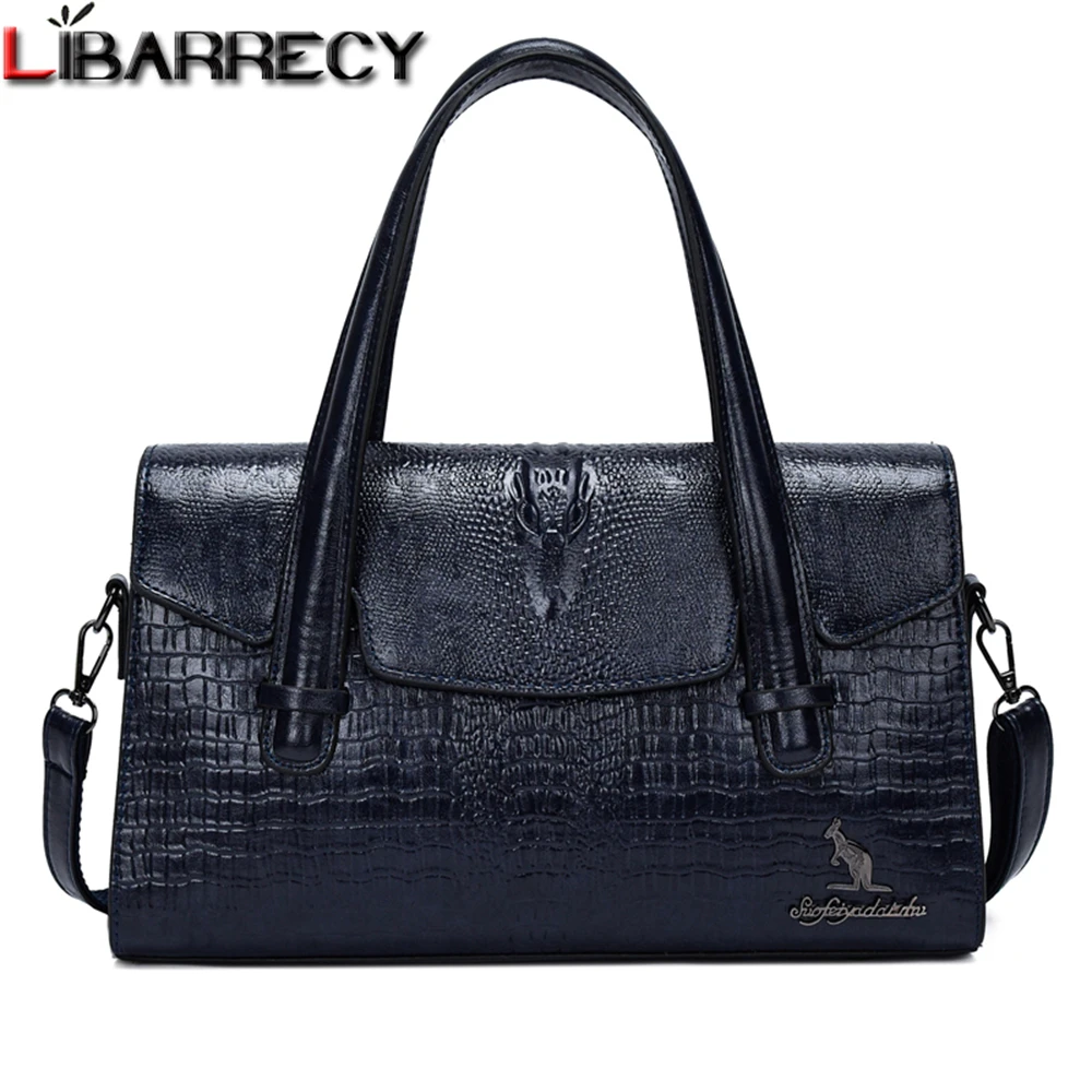 

Luxury Designer New Women's Handbag 2022 Fashion Crocodile Pattern Ladies Shoulder Bag Multifunctional Women Messenger Bags Sac