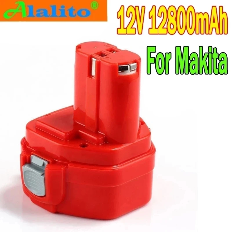

100% 12800 мАч 12 в Ni-CD 1220 Ач Сменный аккумулятор для электроинструмента Makita 12 В Аккумулятор PA12 1233 1201 1222 1223 1235