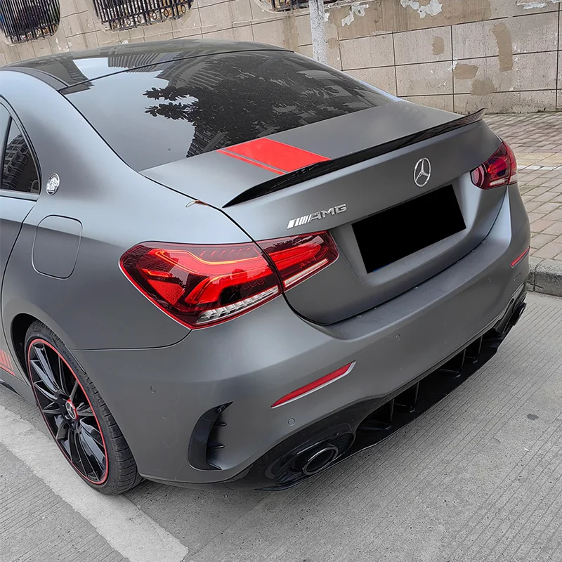 Для Mercedes-Benz A-Class W177 A180 A200 A35L 2019-2023 АБС-пластик заднее крыло грунтовка цвет