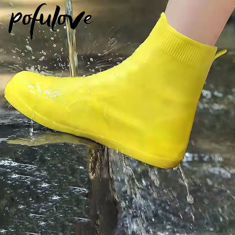 

Pofulove penutup sepatu tahan air portabel, противоскользящий дифференциальный Тахан aus bekerja ruangan hujan дропшиппинг grosir