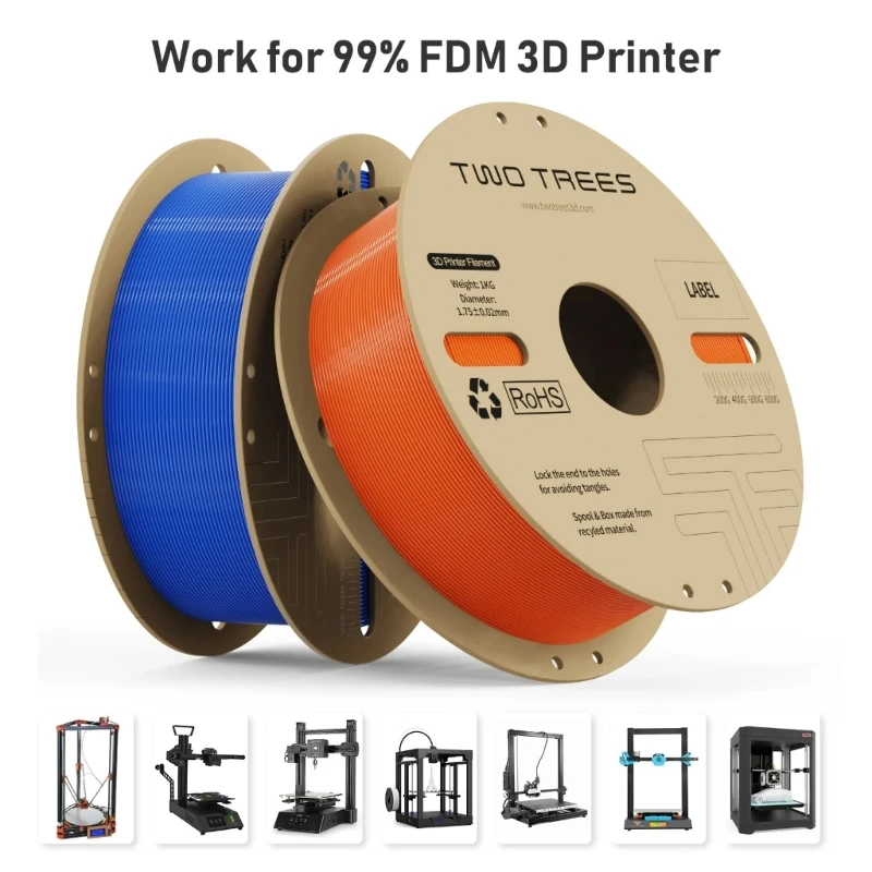

1000 г шелковые нити разных цветов для принтера FDM 1,75 пластиковые нити 1 кг новый Прямая поставка