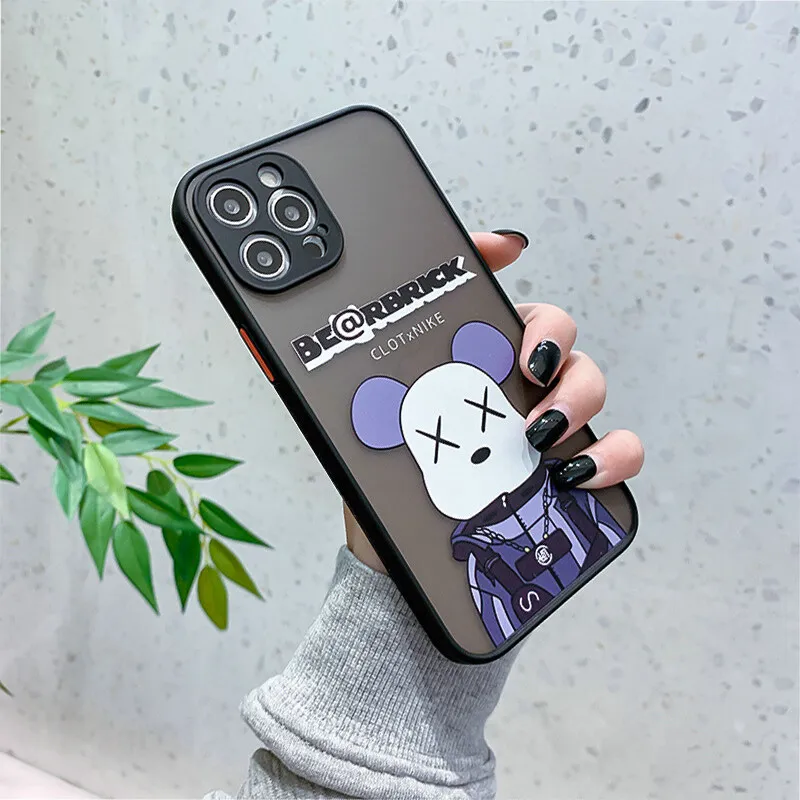 

NOHON Original Soft Case For REDMI 4A 4X 5A 6A 7 8A 9A 9C 9T 10X bear Anti-Scratch Anti-Drop Phone Shell