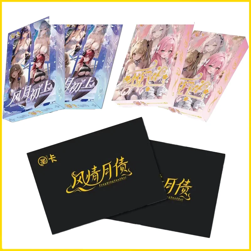 

SHENGKA карты Бога и богини, Gojo Satoru Hatsune Miku аниме коллекционные карты, Mistery Box, настольные игры, игрушки, подарки на день рождения