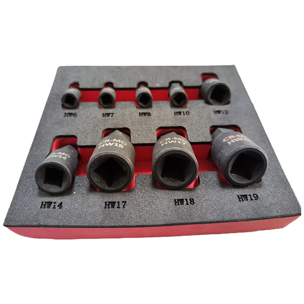 9 шт. шестигранная отвертка шестигранные гайки набор головок для заводского