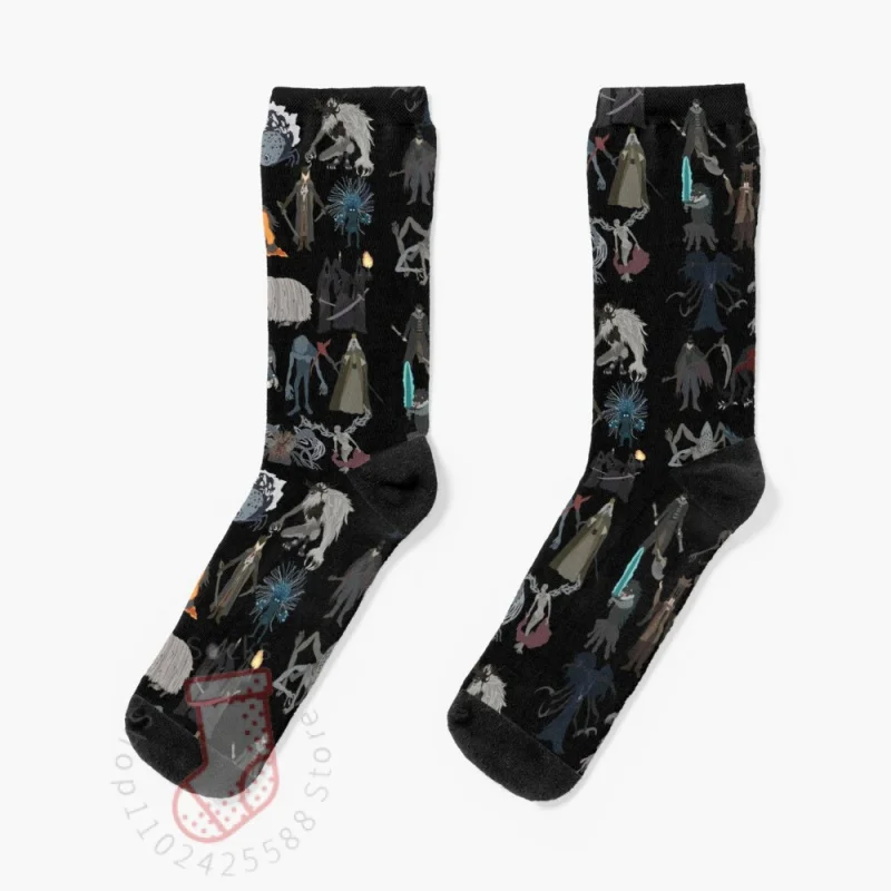 Bloodborne es Socks Men'S High Socks