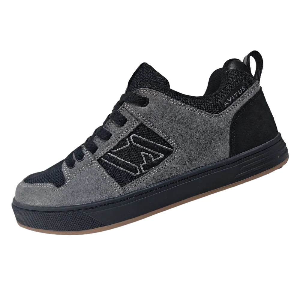 Фото AVITUS Zapatillas MTB обувь с плоской педалью Sholace обувь для горного велосипеда Freeriders Downhill Enduro Нескользящая мужская дышащая обувь для велоспорта №4