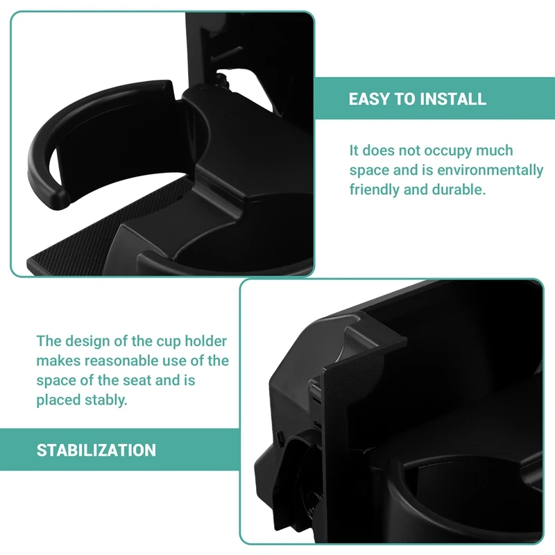 96965-ZP00C Rear Console Cup Holder For Nissan Frontier 2005-2019 Pathfinder 2005-2012 Xterra 2005-2015