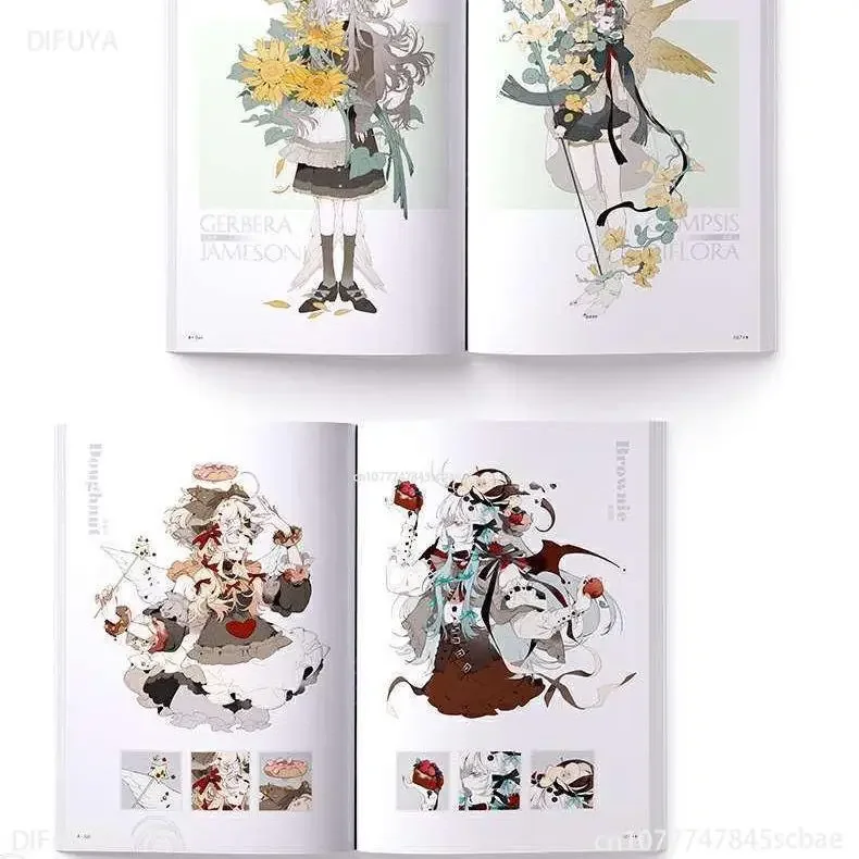 Коллекция мечты на кошачьем языке книга для рисования свежей девушки исцеляющая
