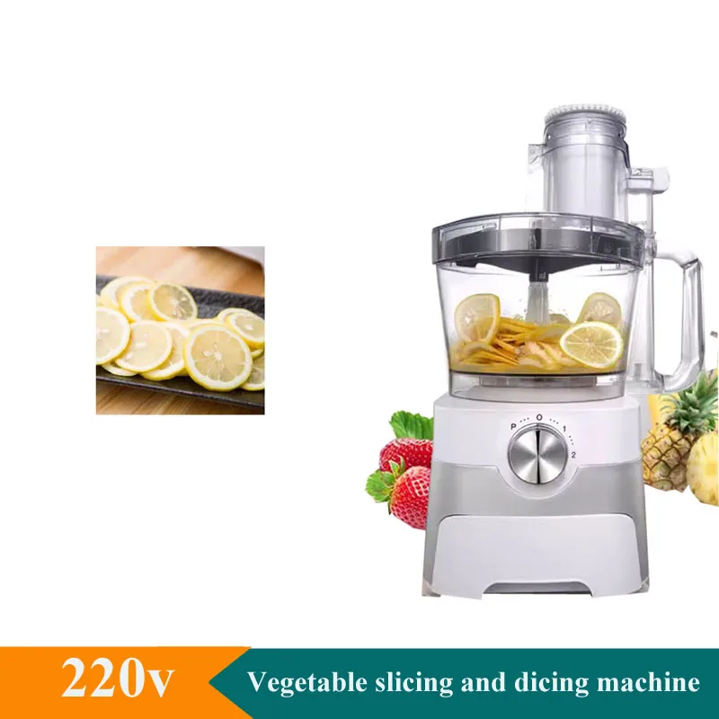 220 В электрическая брикет слайсер для лимона картофеля коммерческая машина