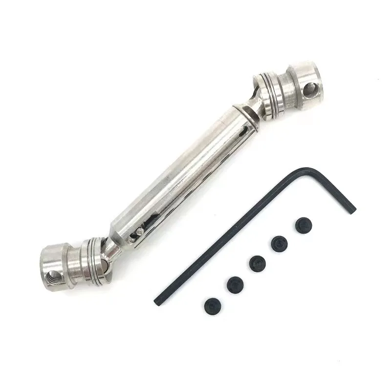 

Metal Rear Middle Drive Shaft Universal Transmission Accessories Kit For Fy-01/02/03/04/05 Wltoys 12428 12423 12628 Rc Car