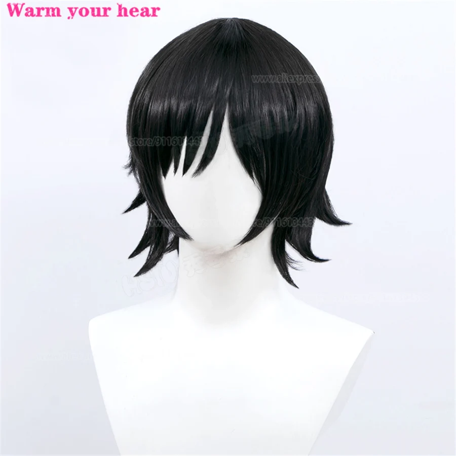 Парик для косплея билбо Бэггинса хоббит коричневые короткие вьющиеся