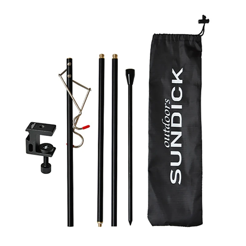 

New-SUNDICK Folding Lantern Stand Camping Lantern Stand Tripod Lantern Hanger for Outdoor Activities Backpacking Picnic