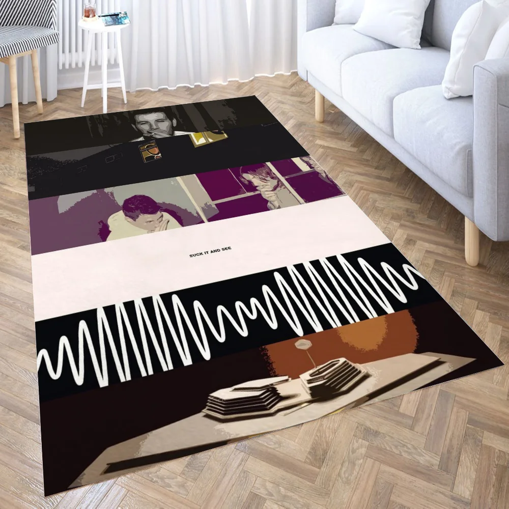 

Arctic Monkeys Collage 3D Carpet Living Room Kitchen Entrance Door Mat Anti-slip Floor Rug Bathroom Area Hallway Mats