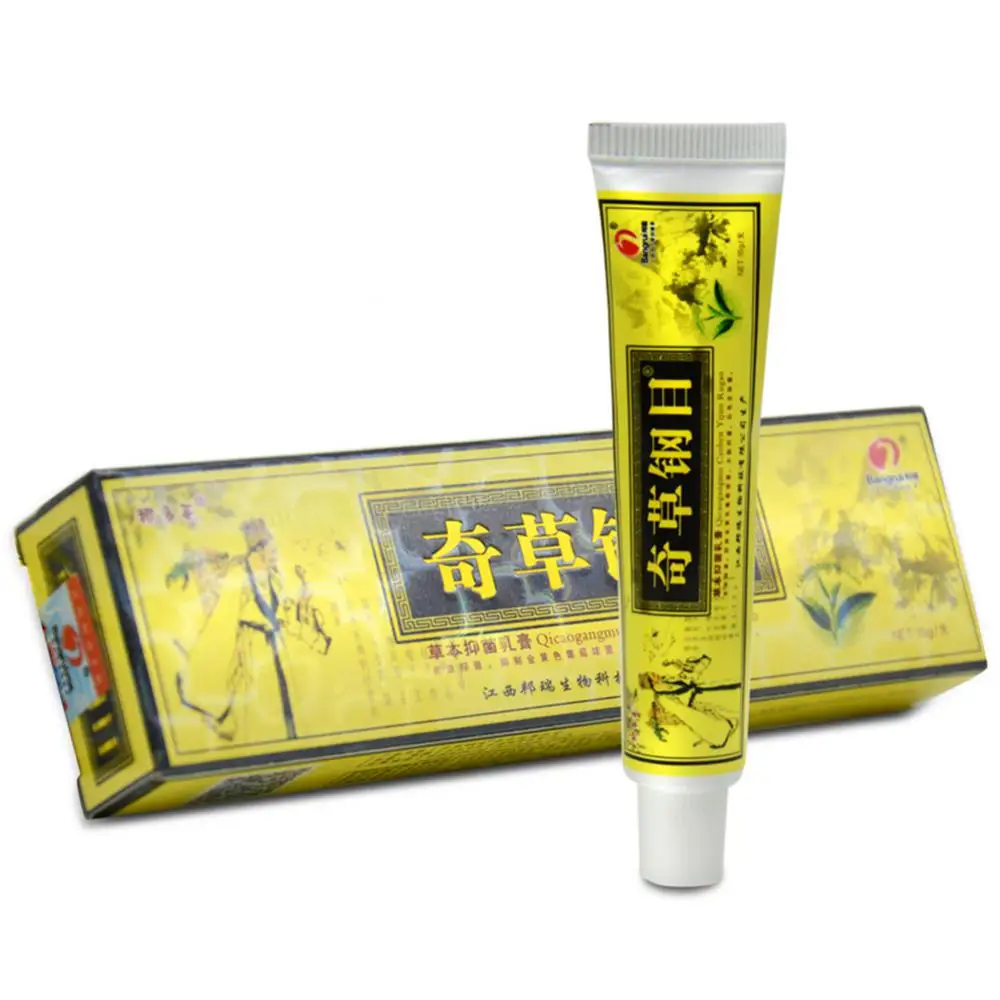 

15g Psoriasis Cream Treatments Dermatitis Eczema Skin Care Cream Antibacterial Relieve Tinea Pedis Skin Itch Cream Body Ointment