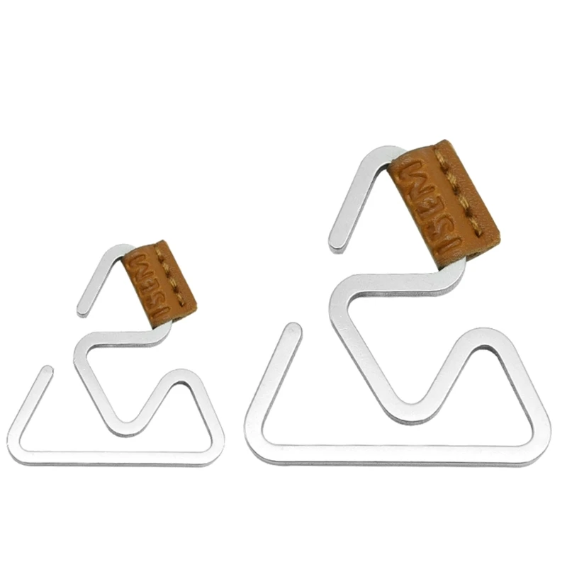 

Triangles Hanger Hook Safety Clip Climbing Rope Camp Hangs Buckle Hook Outdoors