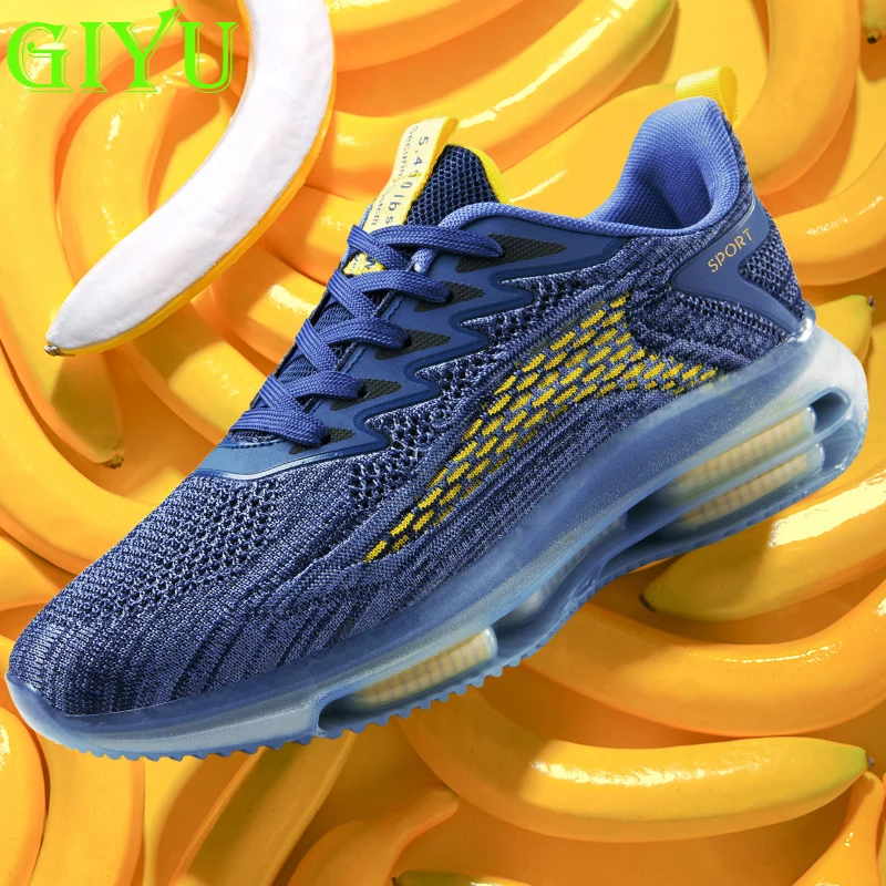 

New Fashion Men's Shoes Outdoor Fitness Training Men's Sports Shoes Non-slip Wear-resistant Running Shoes Breathable Mesh Shoes