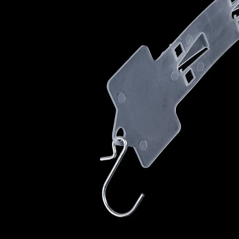 5 шт./компл. пластиковые розничные товары из ПП Висячие товарные зажимы полоски