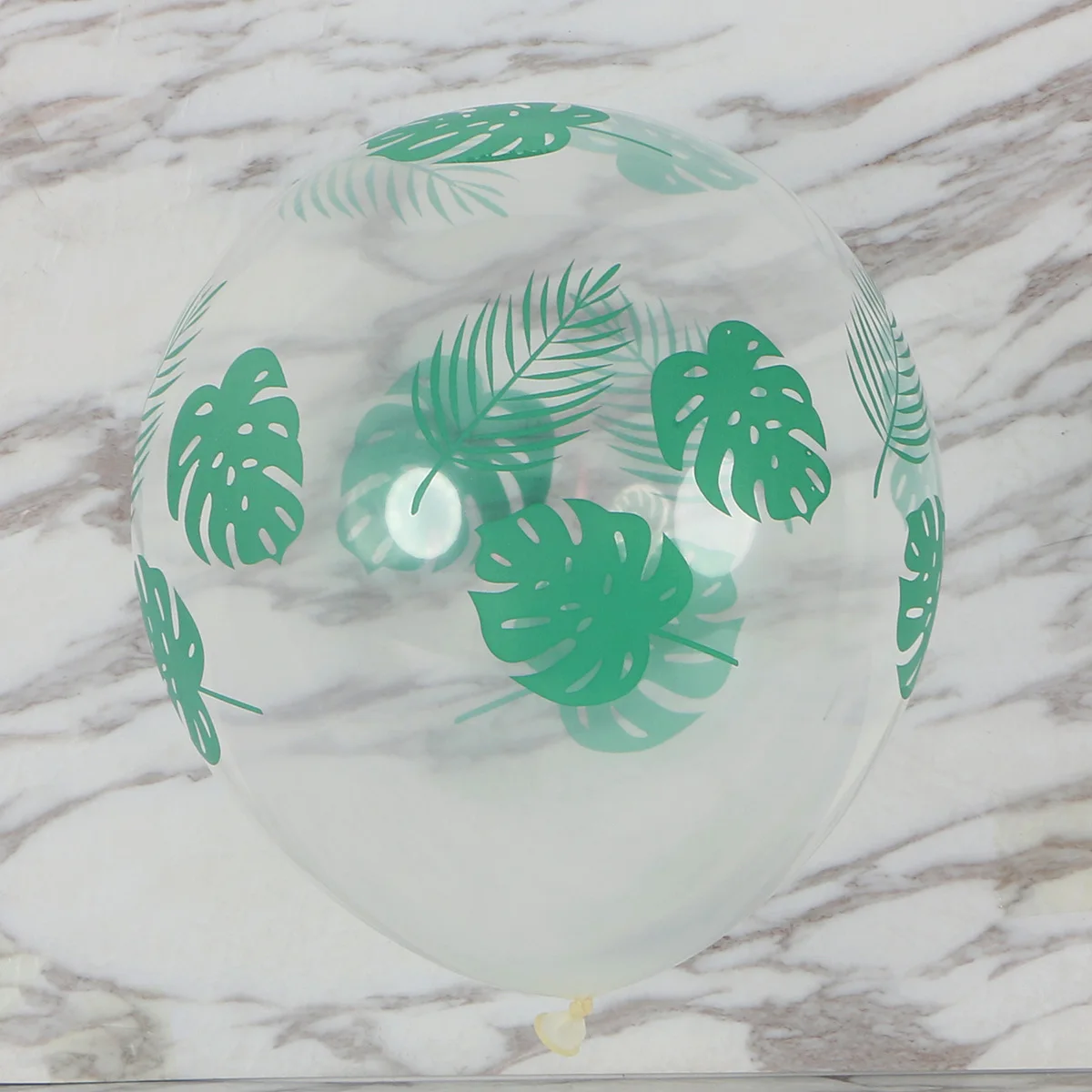 

Green Turtle Leaf Transparent Latex Balloons Hawaiian Tropical Party Decoration Kids Happy Jungle Safari Birthday Party Supplies