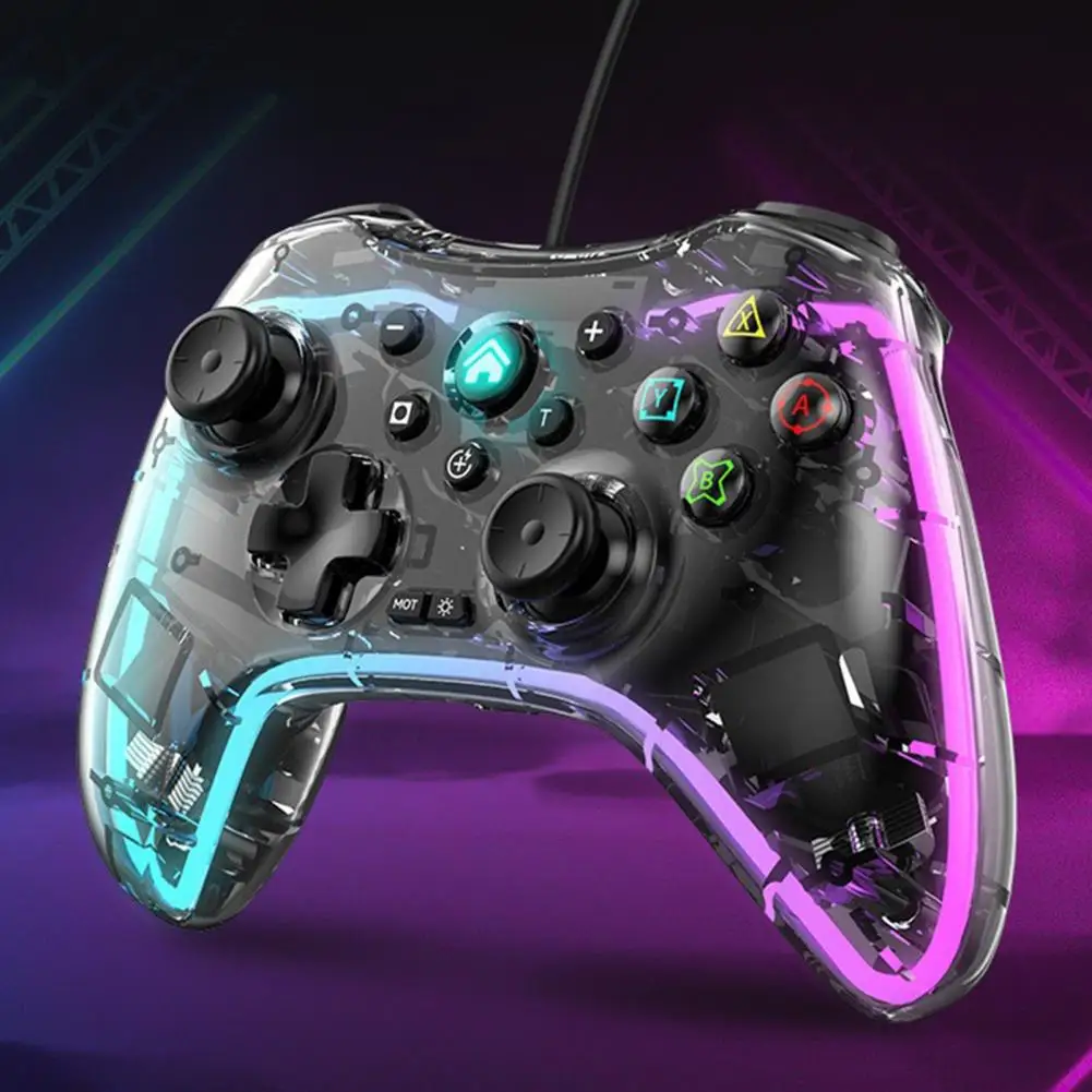 

1 компл., Модный ПК-контроллер, компактный совместимый с Bluetooth геймпад, персонализированный игровой контроллер