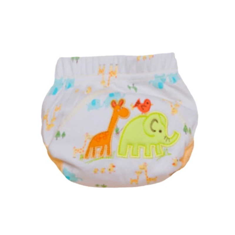Potty Training Pants Toddler Baby Washable Reusable Diapers Cotton Cartoon Pull-up Nappies Baby Cloth Diaper Boys Girl Underwear images - 6