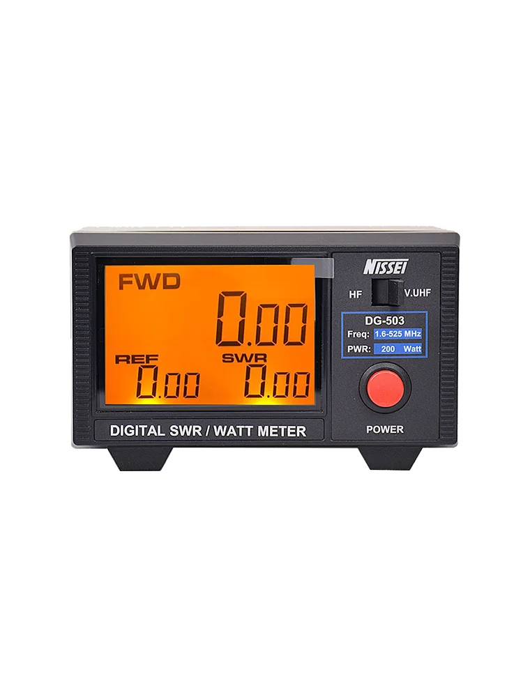 

DG-503 Standing Wave Meter for Measuring Short Wave UV Band Standing Wave Power Meter LCD Digital Display 1.6-60MHz