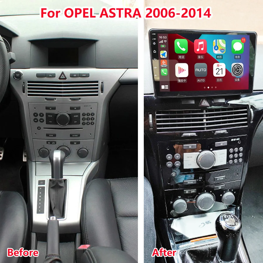 

Автомобильный радиоприемник 128 ГБ 9 дюймов для Opel Astra H 2006-2014 GPS-навигация мультимедийный видеоплеер Android 11 радиоприемник WIFI 2din