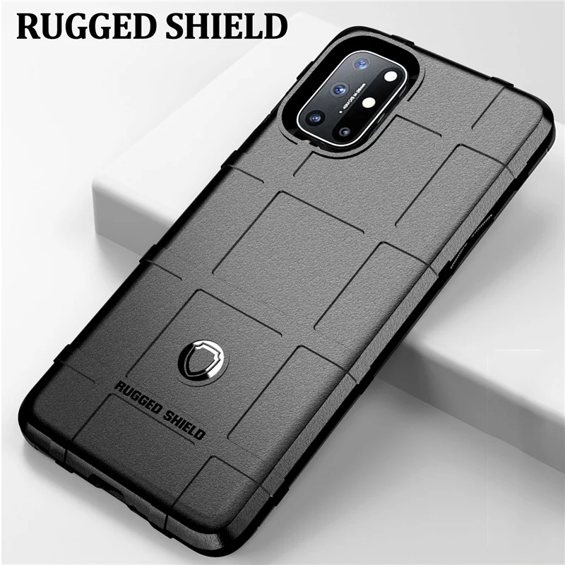 Rugged Shiled Shockproof Case For OnePlus 8T 9 8 7T 7 10 Pro 10R Nord 2T N10 N100 N20 CE 2 Lite 5G Soft TPU Silicone Back Cover