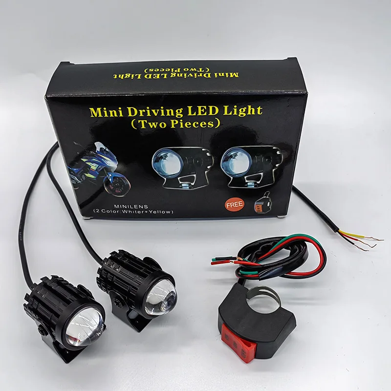 Прожектор для мотоцикла мигающая модификация встроенный вспомогательный