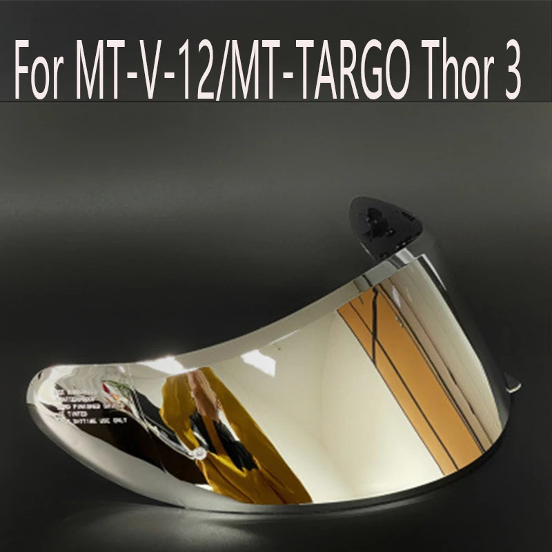 Motorcycle helmet lens For MT-V-12/MT-TARGO Thor 3 helmet lens Anti-UV Goggles Anti-fog stickers Accessories Parts images - 6