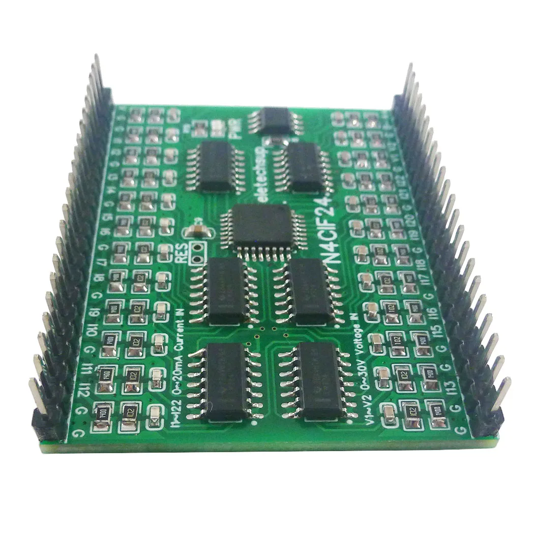 8-24AI 4-20MA/0-20MA/0-5V/0-10V Аналоговый коллектор напряжения тока Modbus Rtu Модуль измерения