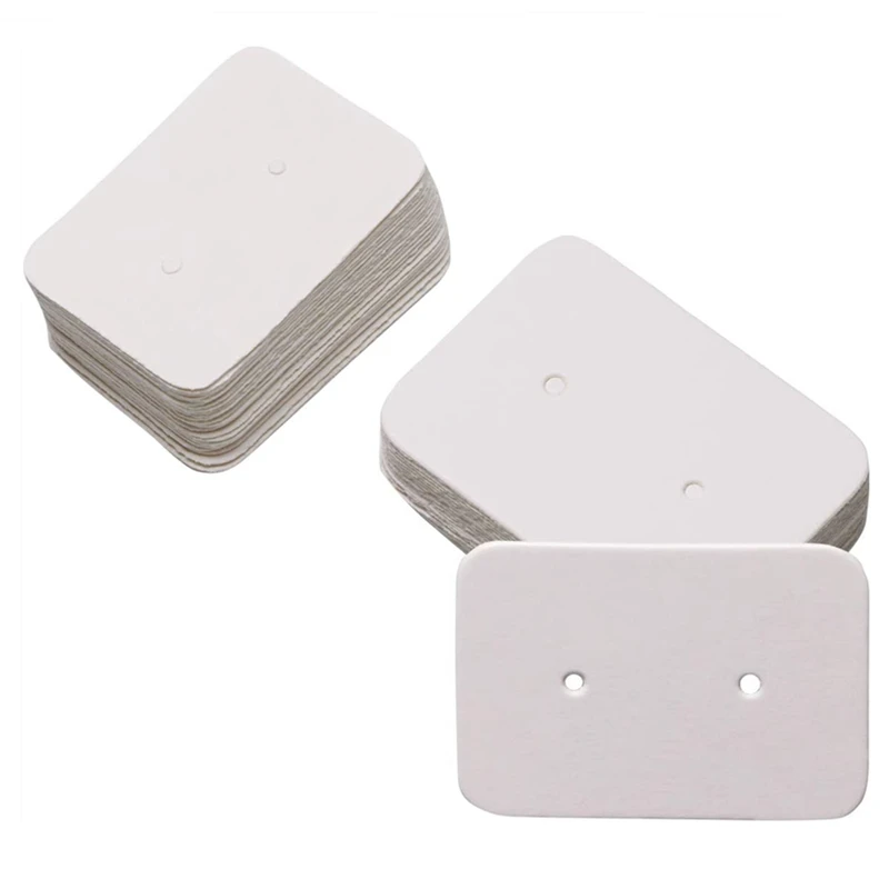 Карты для демонстрации сережек из крафт-бумаги 200 шт.