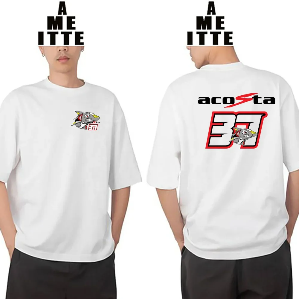 Футболка мужская летняя с коротким рукавом и принтом акулы 37 дюймов