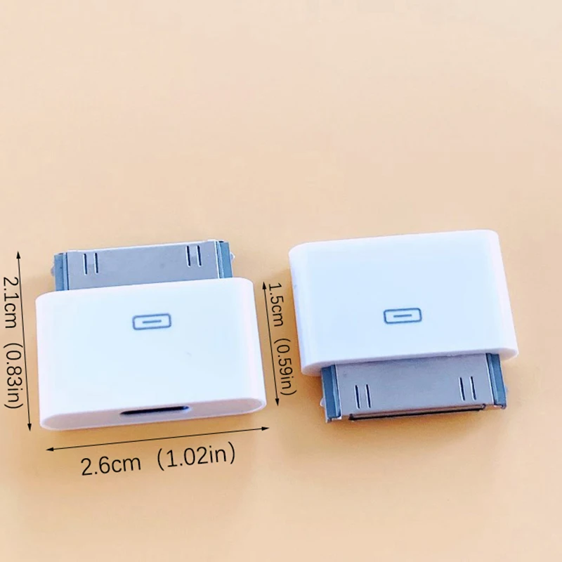 Переходник 30-контактный На 8-контактный С Кабелем Освещения Для iPhone 4 iPad 2 3 iPod