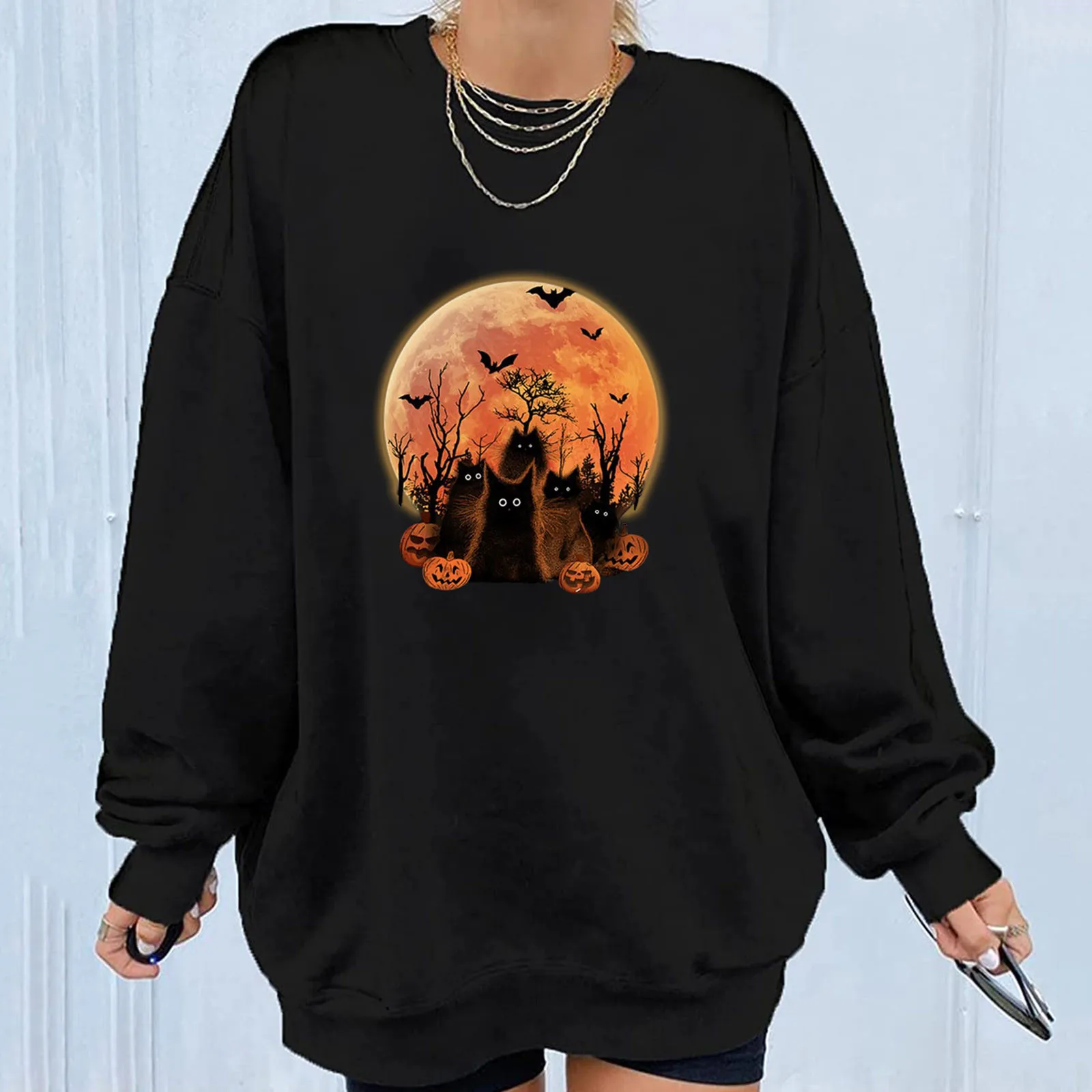 

Ladies BlouseCasual Fashion Shirt Tops Long Work Shirt