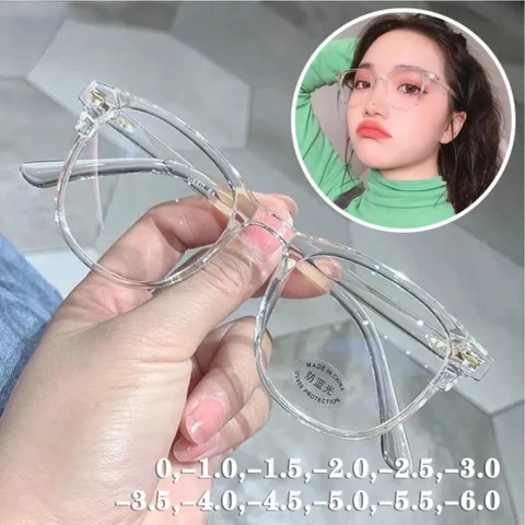 Прозрачные очки для близорукости jiansu  от -1,0 до -1,5