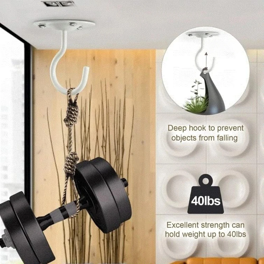 Потолочный крючок Прочный долговечный антикоррозийный настенный потолочный