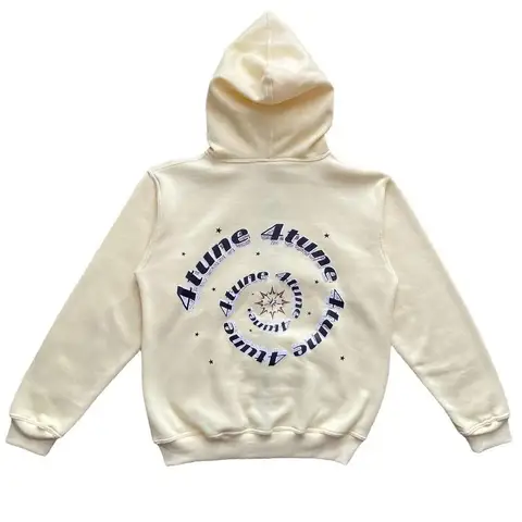 Retro Star Letter Print Hoodie Women Harajuku Oversized Zipper Hip-Hop Jackets Men Gothic Grunge Hooded Sweatshirt Y2K Clothes