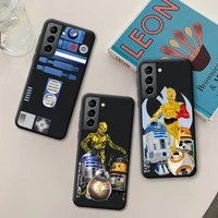 star wars r2d2 phone case for samsung galaxy s22 s21 ultra s20 fe s9 plus s10 5g lite 2020 silicone soft cover