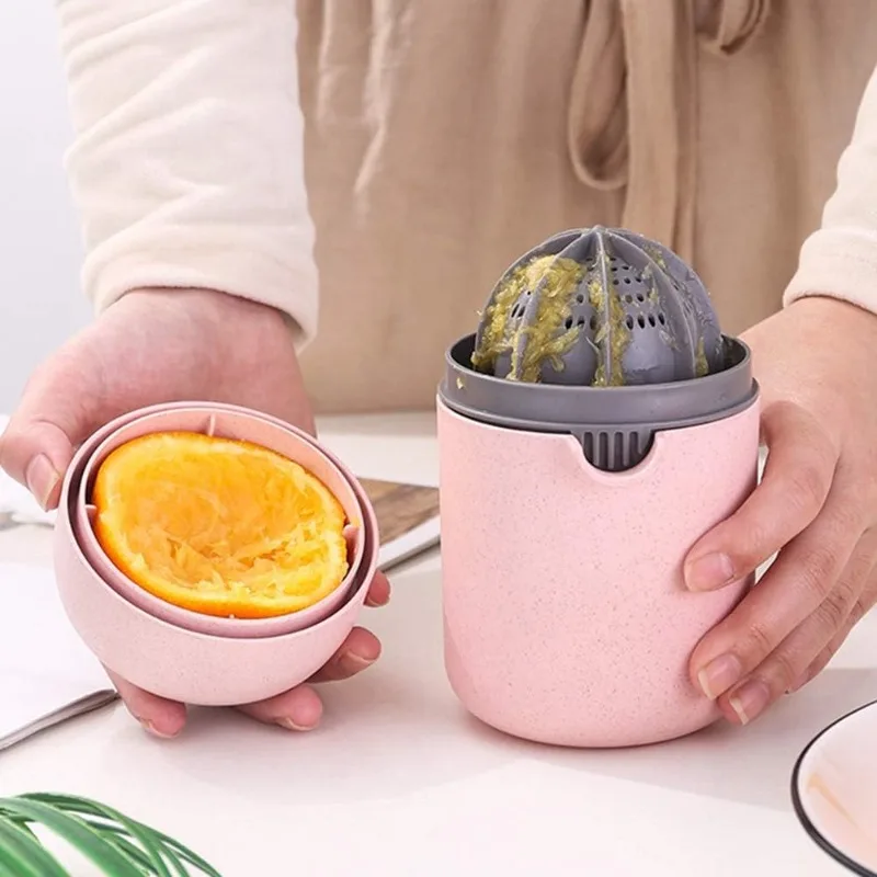 Портативная ручная соковыжималка для фруктов Компактная цитрусовых Идеальный